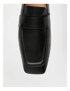 Basque Melvin Flat Shoes In Black In Leather -Women Summer Clothing Store 965656810 3 1 720x928