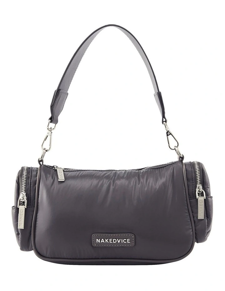 The Rory Cross Body Bag In Grey 4 The Rory Cross Body Bag In Grey - Image 2