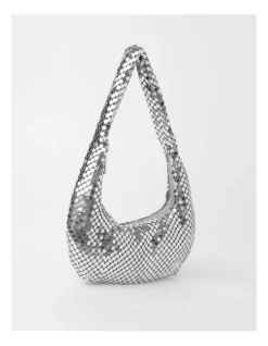 Tash Shoulder Bag In Silver -Women Summer Clothing Store 968080330 5 720x928