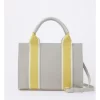 Barbados Top Handle Tote Bag In Natural/Yellow -Women Summer Clothing Store 969378310 1 720x928
