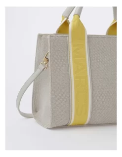 Barbados Top Handle Tote Bag In Natural/Yellow -Women Summer Clothing Store 969378310 5 720x928