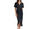 Forever New Carolina Satin Midi Dress In Navy -Women Summer Clothing Store 973948150 973960840 1 720x928
