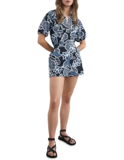 French Connection Printed Short In Multi -Women Summer Clothing Store 974771920 5 720x928