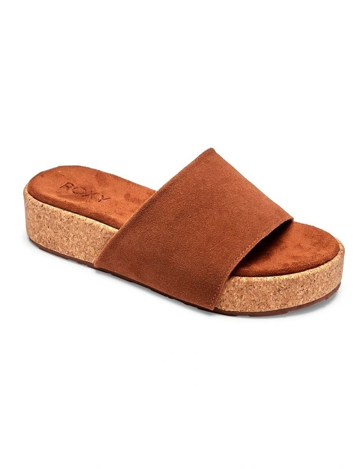 Roxy Lanah Sandals In Brown 3 Roxy Lanah Sandals In Brown
