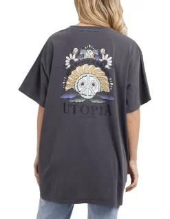 Utopia Tee In Grey