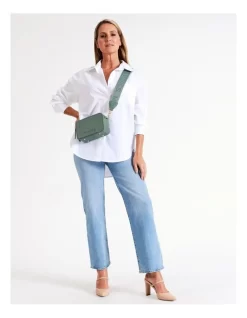 Budapest Crossbody Bag In Eucalyptus -Women Summer Clothing Store 977488480 2 720x928