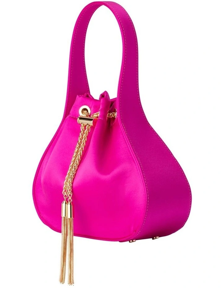 Miki Top Handle Bag In Pink 4 Miki Top Handle Bag In Pink - Image 2