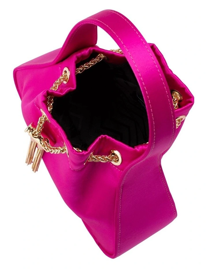 Miki Top Handle Bag In Pink 5 Miki Top Handle Bag In Pink - Image 3