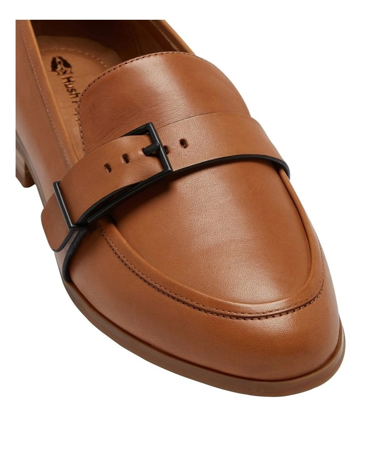 Hush Puppies Lorient Flat Shoe In Brown 4 Hush Puppies Lorient Flat Shoe In Brown - Image 2