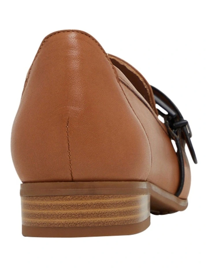 Hush Puppies Lorient Flat Shoe In Brown 7 Hush Puppies Lorient Flat Shoe In Brown - Image 5