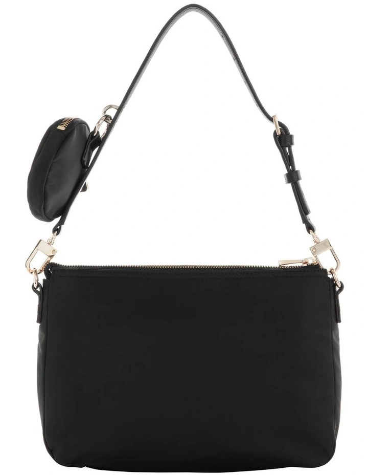 Guess Eco Gemma Shoulder Bagin Black 4 Guess Eco Gemma Shoulder Bagin Black - Image 2