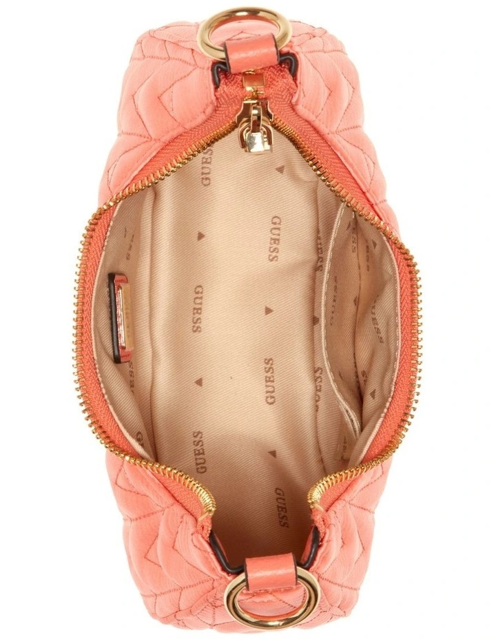 Guess Golden Rock Shoulder Bag In Orange 5 Guess Golden Rock Shoulder Bag In Orange - Image 3