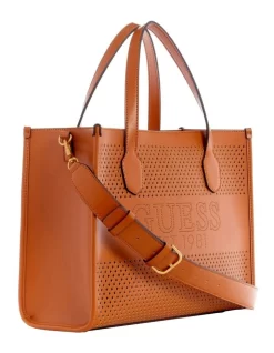 Guess Katey Tote Bag In Cognac -Women Summer Clothing Store 979101640 4 720x928