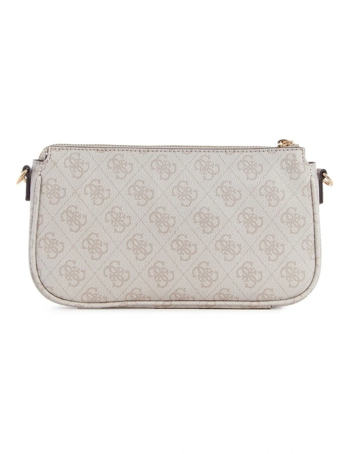 Guess Noelle Dove Logo Crossbody Bag In White 4 Guess Noelle Dove Logo Crossbody Bag In White - Image 2