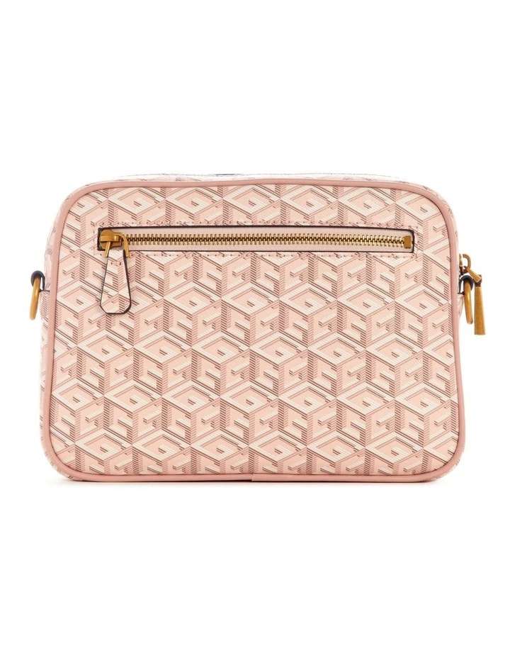 Guess Vikky Logo Crossbody Bag In Pink 4 Guess Vikky Logo Crossbody Bag In Pink - Image 2