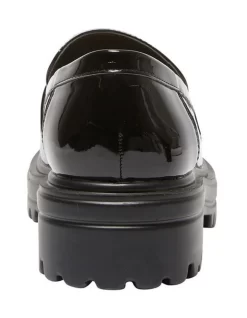 Bandit Flat Loafers In Black Patent -Women Summer Clothing Store 980926840 5 720x928