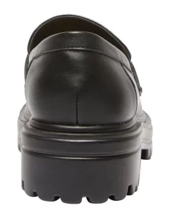 Belinda Flat Loafers In Black Smooth -Women Summer Clothing Store 980928280 5 720x928