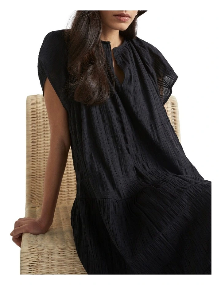 Textured Relaxed Midi Dress 4 Textured Relaxed Midi Dress - Image 2