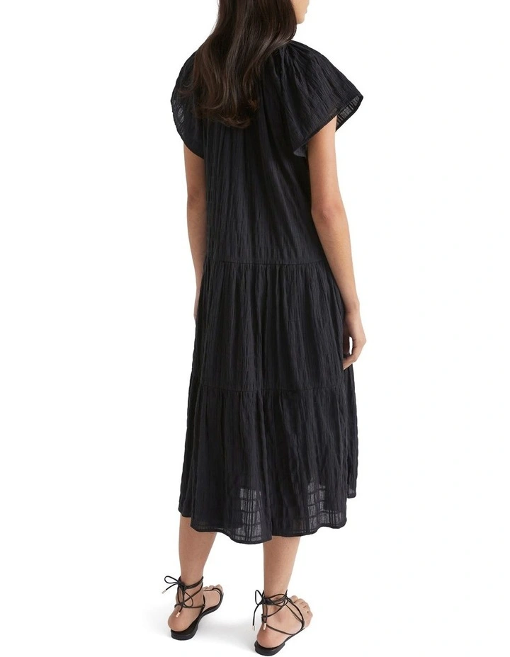 Textured Relaxed Midi Dress 6 Textured Relaxed Midi Dress - Image 4