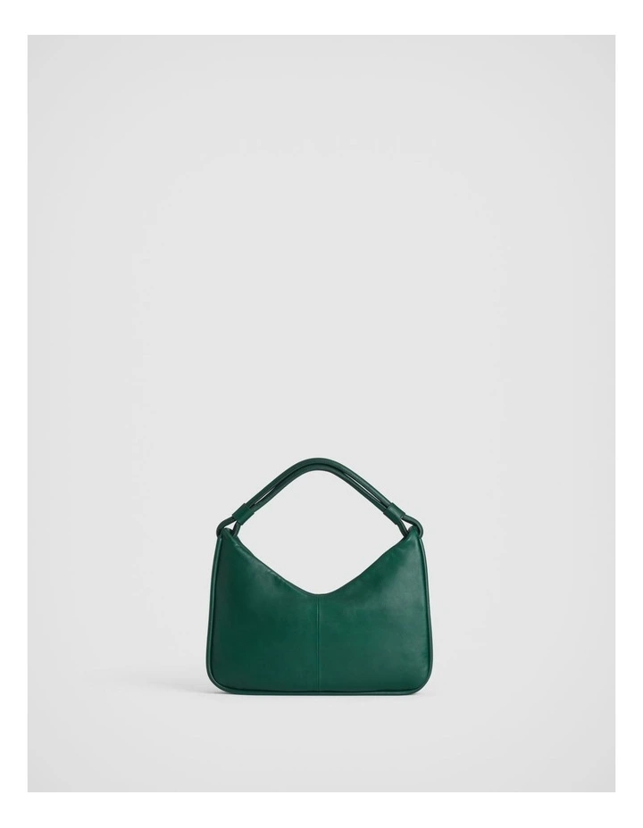 Soft Leather Shoulder Bag In Teal Green 7 Soft Leather Shoulder Bag In Teal Green - Image 5