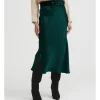 Silk Slip Skirt In Petrol Green -Women Summer Clothing Store 981883450 1 720x928