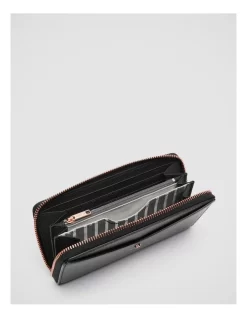 D-vine Large Wallet In Black Rose Gold 9 D-vine Large Wallet In Black Rose Gold -Women Summer Clothing Store 982431370 4 720x928