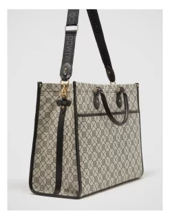 Mim-gram Tote Bag In Black Light Gold -Women Summer Clothing Store 982441540 3 720x928