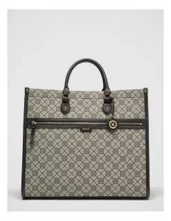 Mim-gram Tote Bag In Black Light Gold -Women Summer Clothing Store 982441540 5 720x928