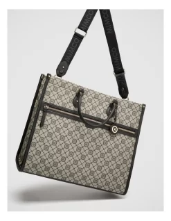 Mim-gram Tote Bag In Black Light Gold -Women Summer Clothing Store 982441540 6 720x928