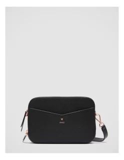 D-vine Camera Crossbody Bag In Black Rose Gold