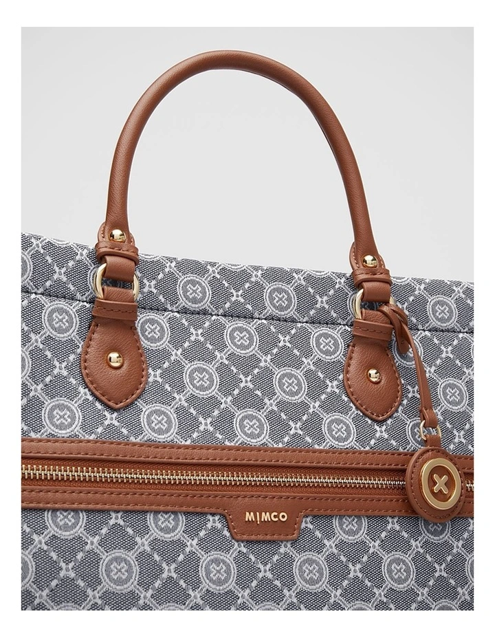 Mim-gram Tote Bag In Denim 8 Mim-gram Tote Bag In Denim - Image 6