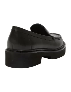 Abbott Leather Flat Shoes In Black -Women Summer Clothing Store 982721080 4 720x928