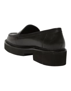Abbott Leather Flat Shoes In Black -Women Summer Clothing Store 982721080 6 720x928