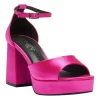 Crystal Sandals In Pink Satin -Women Summer Clothing Store 982941310 2 720x928