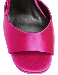 Crystal Sandals In Pink Satin -Women Summer Clothing Store 982941310 7 720x928