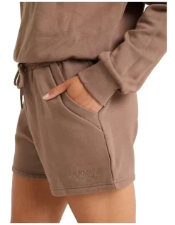 Melrose Embroidered Shorts In Brown -Women Summer Clothing Store 983671750 4 720x928