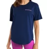 Logo Boyfriend Tee In Blue -Women Summer Clothing Store 983868490 1 720x928
