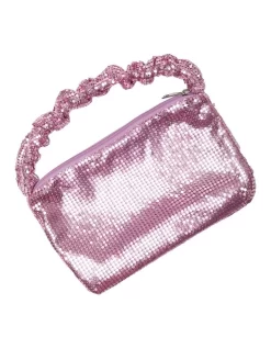 Disco Bag In Pink Mesh -Women Summer Clothing Store 983991970 3 720x928