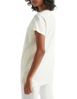 Heritage Logo Tee In Cream 8 Heritage Logo Tee In Cream -Women Summer Clothing Store 984287620 984255670 3 720x928