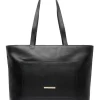 Delaney Leather Workwear Bag In Black -Women Summer Clothing Store 984827170 1 720x928