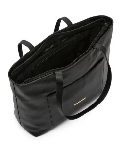 Delaney Leather Workwear Bag In Black -Women Summer Clothing Store 984827170 4 720x928