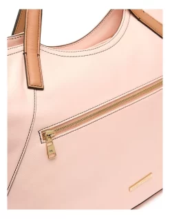 Novara Leather Tote Bag In Pink -Women Summer Clothing Store 984828430 3 720x928