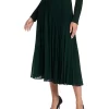 Tiarne Pleated Skirt In Green