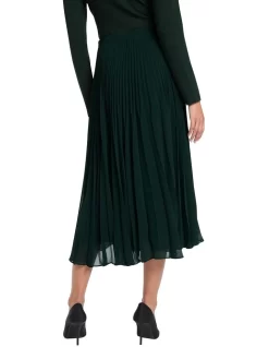 Tiarne Pleated Skirt In Green -Women Summer Clothing Store 985280140 4 720x928