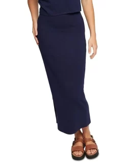 Oxford Millie Knitted Tube Skirt In Blue -Women Summer Clothing Store 986068720 4 1 720x928