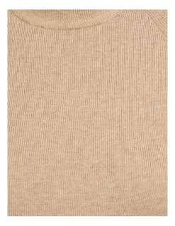 Oxford Dawn Knitted Short Sleeve Top In Beige 13 Oxford Dawn Knitted Short Sleeve Top In Beige -Women Summer Clothing Store 986069980 6 720x928