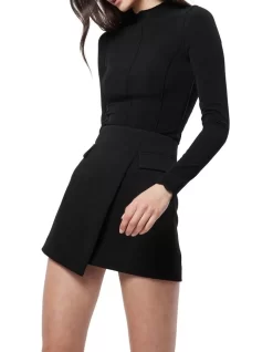 On My Way Mini Skirt In Black 11 On My Way Mini Skirt In Black -Women Summer Clothing Store 986380480 5 1 720x928