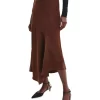 Calvin Klein Recycled Asymmetric Skirt In Brown 2 Calvin Klein Recycled Asymmetric Skirt In Brown -Women Summer Clothing Store 986429530 1 720x928