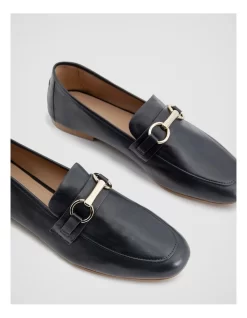 Snaffle Leather Loafer In Navy 7 Snaffle Leather Loafer In Navy -Women Summer Clothing Store 987607360 3 720x928