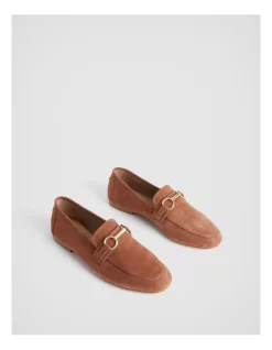 Snaffle Suede Loafer In Cinnamon -Women Summer Clothing Store 987609880 4 720x928
